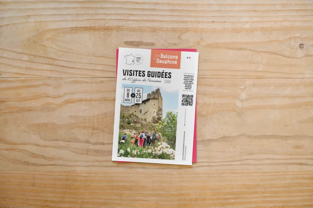 Couverture du dépliant 2026 des visites guidées de l