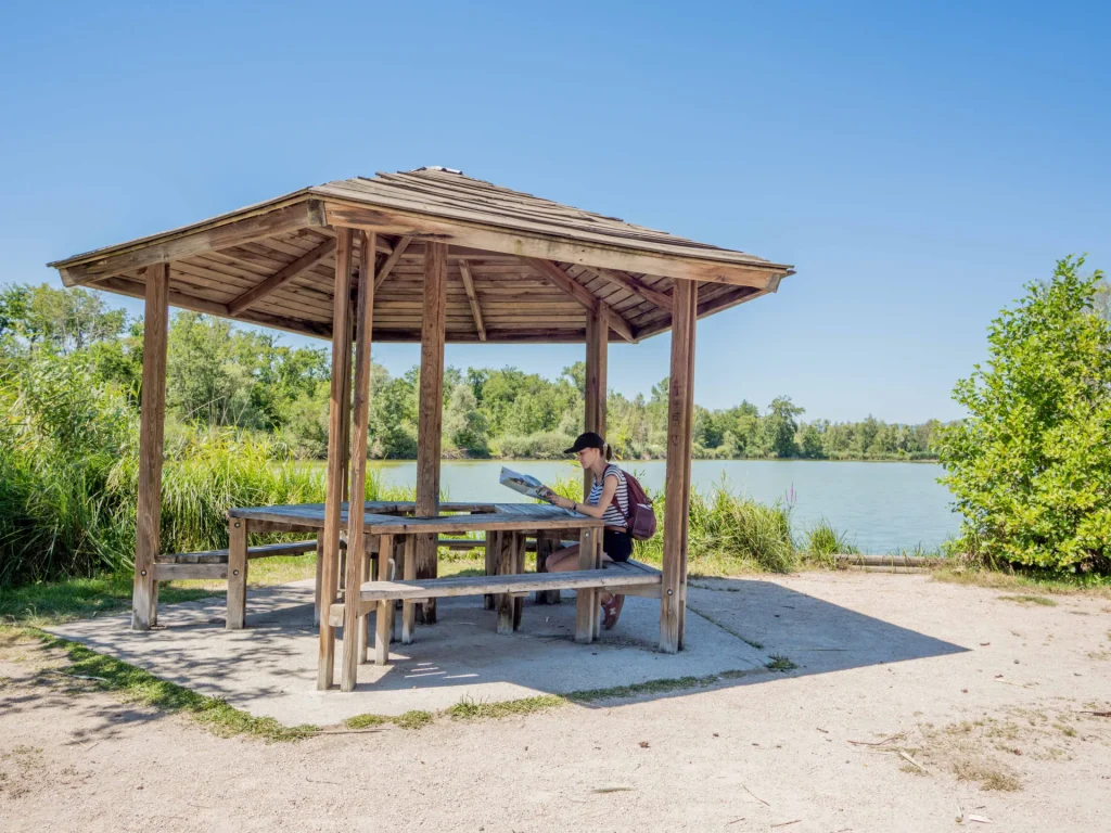 Balade aux étangs de la Serre pour une escapade en famille autour de Morestel