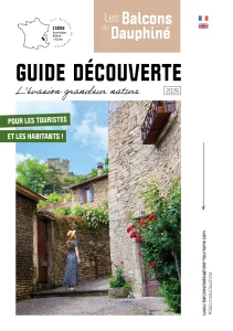 Couverture du guide touristique 2026 des Balcons du Dauphiné (en Isère)