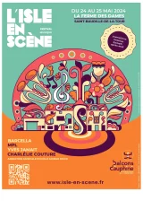Affiche 2024 - Festival Isle en Scène à Saint-Baudille-de-la-Tour