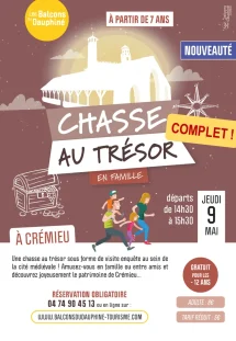 Treasure hunt in Crémieu