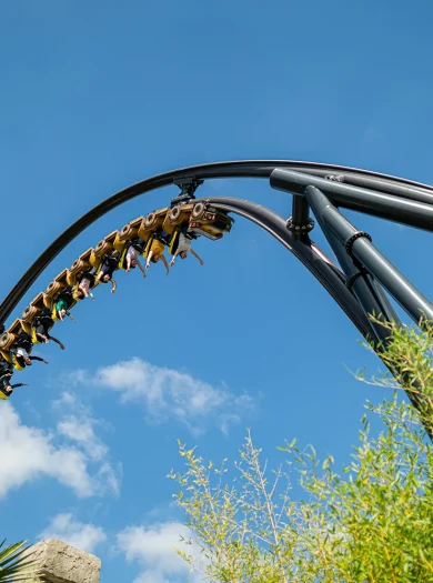 Attraction Mahuka au parc Walibi Rhône-Alpes - Balcons du Dauphiné