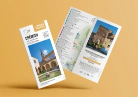 Plan of visit of Crémieu