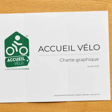 Pour les pros : logos et charte graphique Accueil Vélo