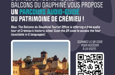 Nouveau : le parcours audioguidé de Crémieu